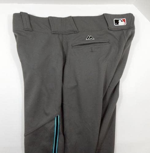 Arizona Diamondbacks Ryan Butcher 23 Game usou calças cinza 37-41-33 98-Jogo usado calças MLB usadas