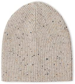Giramento de nervuras de estilo da República, de caxemira, macio e elástico, chapéu quente para o inverno
