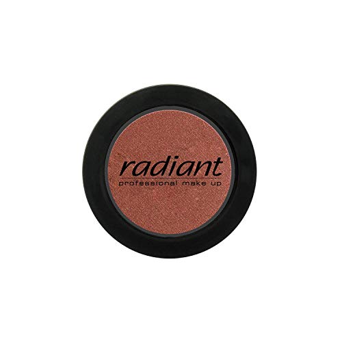 Cor de blush profissional radiante - Blusher compacto em pó prensado em tons foscos e perolados - adequados para a maioria dos tipos de pele - fácil de aplicar - 4 gramas - ameixa