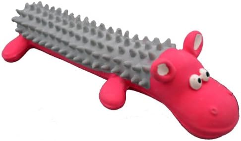 Amazing Pet Products Pet Latex Hippo Skeek Toy, 6 polegadas