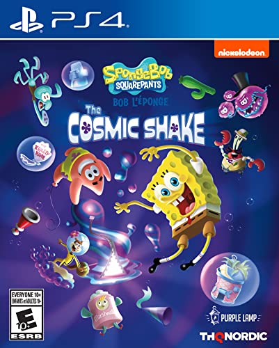 Bob Esponja Squarepants Cosmic Shake for PlayStation 4
