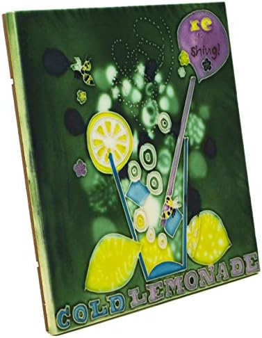 Benaya artesanal de 8 Arte Trivet Lemonade fria