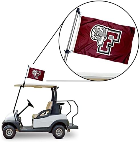 Fordham Rams Boat e Mini Flag and Flag Polle Stround Mount Set