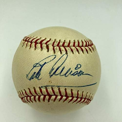 Lindo Bob Allison, 1950, Baseball autografado assinado com JSA CoA - bolas de beisebol autografadas