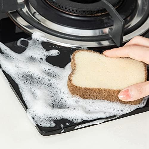 Minlia Multifunction Toast Shape Laving esponjas Pots pratos acessórios de cozinha Gadgets de limpeza doméstica