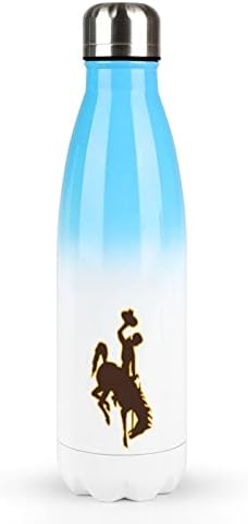 Logotipo Wyoming 17oz Sport Water Bottle Stainless Aço aço a vácuo Isolado em forma de cola reutilizável frasco esportivo