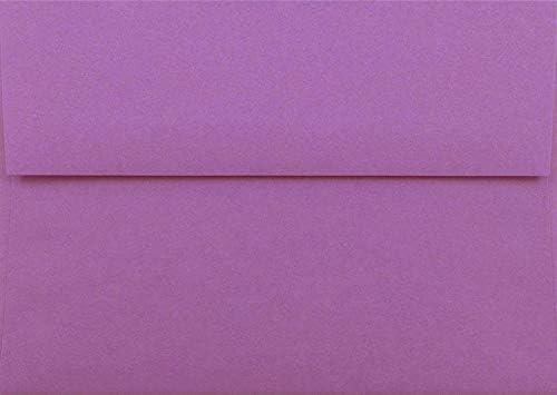 Amethyst Purple 50 envelopes A2 em caixa para 4-1/8 x 5-1/2 convites anúncios de casamentos da Galeria de Envelopes