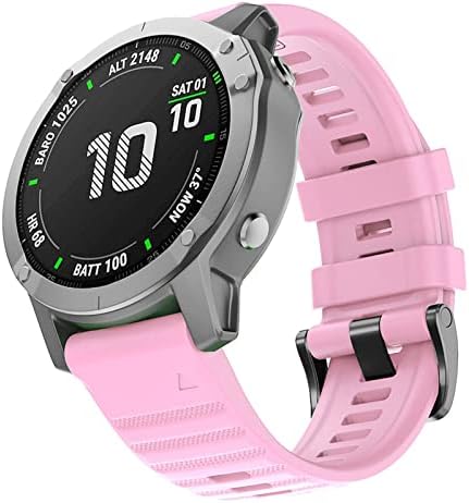 EPANO SILICONE SMART BABLE DE VAI PARA GARMIN FENIX 7 7X 7S 6X 6 PRO 5X 5 PLUS 3HR FAIXO FAIXO RÁPIDO RELUMENTO 20 26 22MM