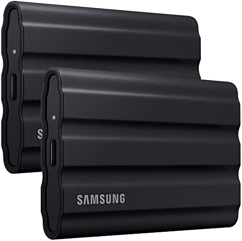 Samsung Mu -PE1T0S/AM T7 escudo portátil State Solid State Drive 1TB 2022 Black -