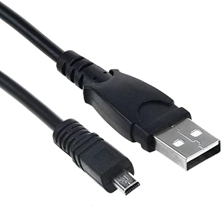 SupplySource Compatível de 3,3ft USB Cable cabo de dados Substituição para Câmera Panasonic Lumix DMC-FZ47 S/K DMC-GF5 P GF5A