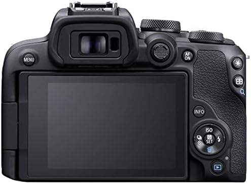 Câmera de espelho de espelho RF-S-S 18-45mm f/4.5-6.3 é STM, EF 75-300mm f/4-5.6 III e 500mm f/8 lentes de foco,