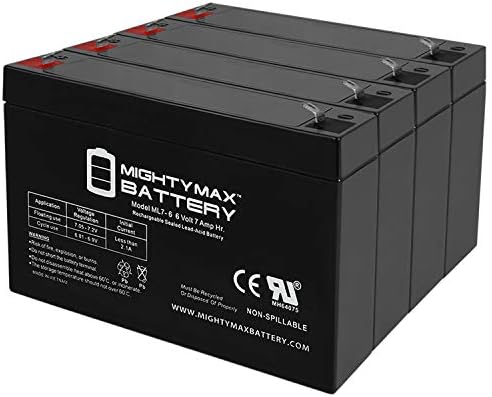 6V 7ah SLA Battery substitui o aplicativo inteligente de energia LCD OR700LCDRM1U - 4 pacote