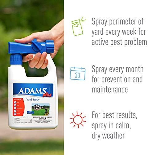 Adams mais pulga e spray de quintal e spray doméstico