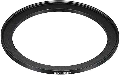 Patikil 34mm-49mm Metal Step Up Ring, Lente do Filtro da câmera Adaptador de alumínio Adaptador de filtro Ring para lentes da câmera Capuz, preto