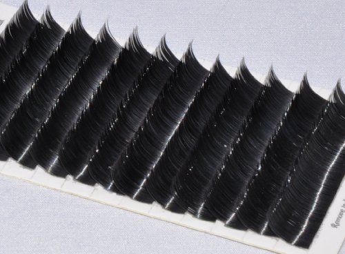 Extensão de cílios sedores de seda J .20 x 14mm cílios