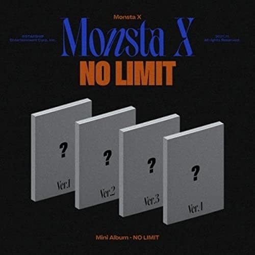 Monsta x 10th mini álbum - sem limite de álbum