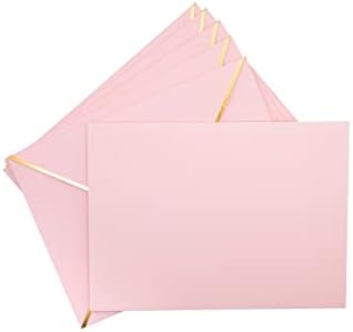 Envelopes A7 - 25 -Pack V Flop Fail Border Luxury Mailing Envelopes para cartões de 5 x 7 - para casamento, convites,