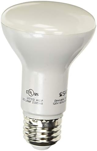 Satco S9631 acabamento de lâmpada média, 3,94 polegadas, branco fosco