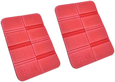 WEIJ 2PCS Camping Pad Pad à prova d'água EVA Seat para Pinic, caminhada, mochila, montanhismo, trekking