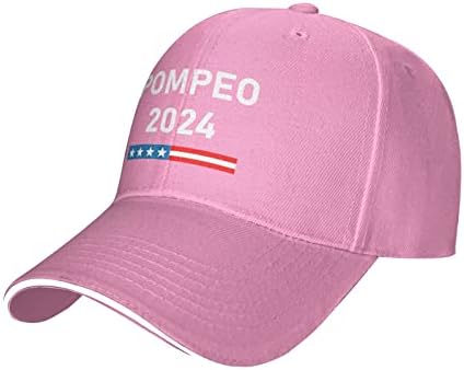 Mike Pompeo 2024 Baseball Cap Hat Trucker Hat lavável Caps Sun Ajustável