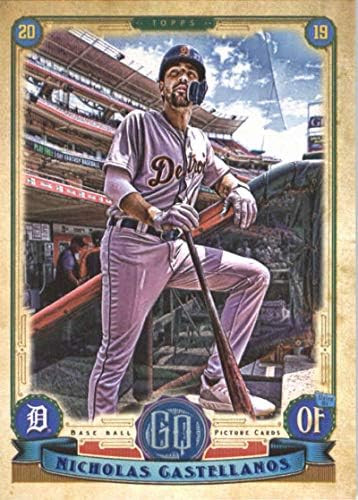 2019 Topps Gypsy Queen 274 Nicholas Castellanos Detroit Tigers MLB Baseball Trading Card