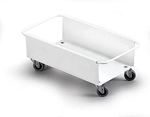 Trolley durável Durabin para Durabin 60 Waste Bin | Manuseio fácil e fácil de mover | Feito de aço robusto para durabilidade