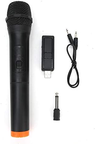 Wireless Bluetooth Karaoke Microfone ABS PLÁSTICO DE PLÁSTICO DE PLÁSTICO UNIVERSAL UNIVERSAL DE MICHOLD VHF Microfone USB Micor