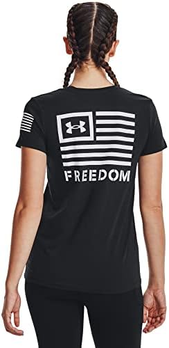 Under Armour feminina New Freedom Banner T-shirt