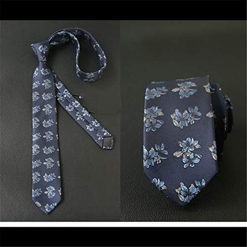 ANDONGNYWELL Classic Silk Tie de seda tecida Jacquard pescoço laços para homens garotos jacquard galheta laços impressos