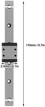 Alremo Huangxing - Guia Slider linear, forte bloco deslizante linear, acessórios de movimento linear duráveis, para equipamentos