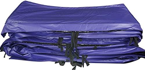 Skywalker trampolins Round Spring Pad, 12 ', espuma azul e gabinete, cinza