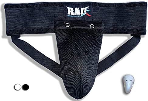 Protetor de Rad Mens Groin - MMA Cup Athletic - Guarda abdominal da virilha do boxe, homens de esportes do Buddy Nutty