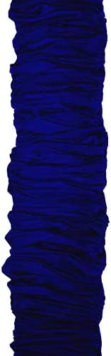 Tampa de cordão e corrente, 6,5 pés, tecido de seda Dupioni Faux, faixa de gancho e malha fechada para lustre, iluminação, fios
