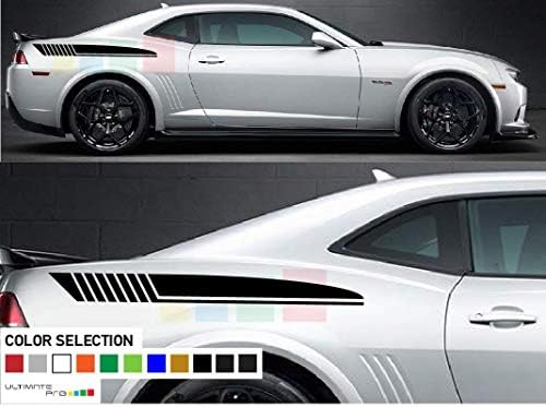 Bubbles Designs 2x Sticker Decal Kit Stripes Compatível com Chevrolet Camaro