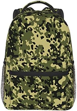 TOFCBYE Camuflagem militar adolescente adolescente menino adulto backpack mochila mochila escolar para homens, mulheres, criança