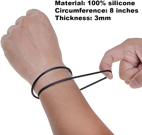Muka 100/500 PCs Jelly Bracelets para adultos de pulseira de silicone adolescente laços de cabelo
