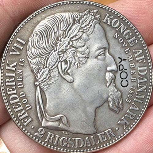 Dinamarca 1863 Copin Copy CopySouvenir Novelty Coin Gift