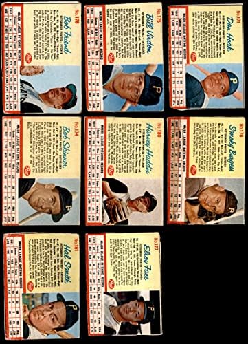 1962 Post Cereal Pittsburgh Pirates perto da equipe set Pittsburgh Pirates Good Pirates