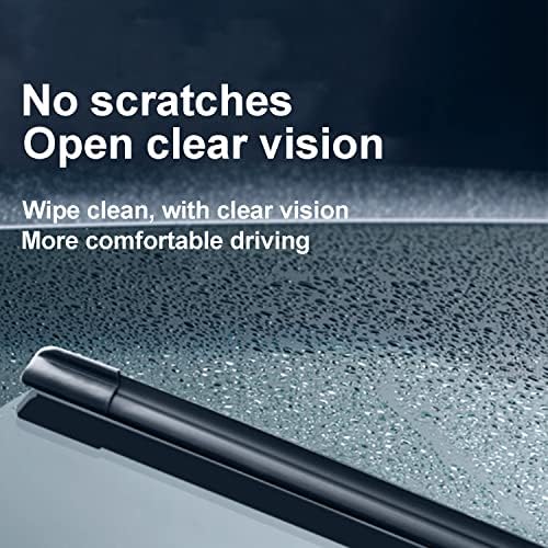 HRSNO Qualidade Premium Windshield Windshield Windshield Substituição da lâmina para BMW X2 2018-2022, fácil para instalação 24 +20 +13