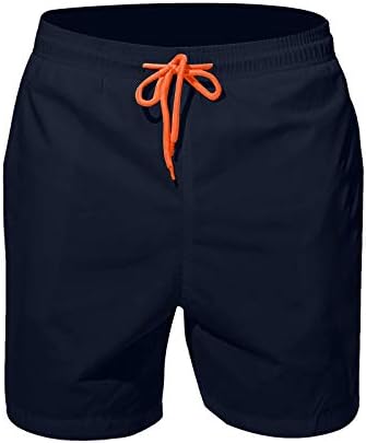 Calça de praia seca rápida masculino masculino de três quartos de calça solta short shorts de natação Trunks de natação