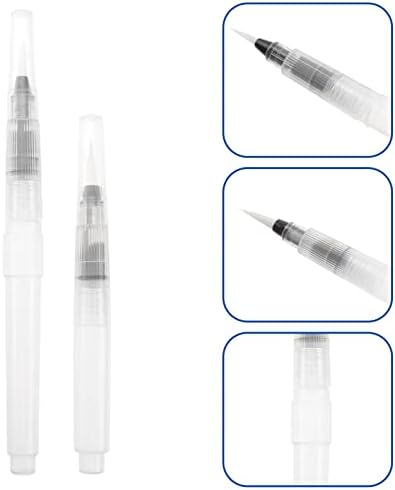 Stobok 6pcs água pincel de cor de caneta caneta de tinta de tinta caneta desenho de caneta de caneta de tinta marcador