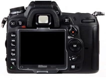 Tampa protetora de tela Compatível para Nikon D600 D610 SLR Câmera, Fanzr Transparente ABS Anti-Scratch Screen Protector