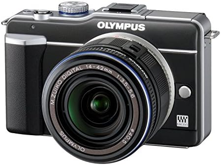 Olympus Pen E-PL1 12,3MP MOS MICRO MICRO FORTOS Câmera de lente intercambiável com 14-42mm f/3.5-5.6 Zuiko Digital Zoom Lens & Olympus
