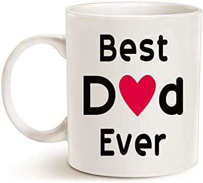 Mauag Best Papai Coffee Caneca, Melhor Pai Ever Exclusion Birthday Gifts Ideia Para Pai Pai Papa Daddy Cup White, 11 oz