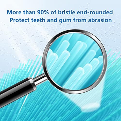 Cabeças de escova de dentes de reposição sônica compatíveis com Waterpik Complete Care 9.0 e 5.0 escova de dentes elétricos, 5 contagem