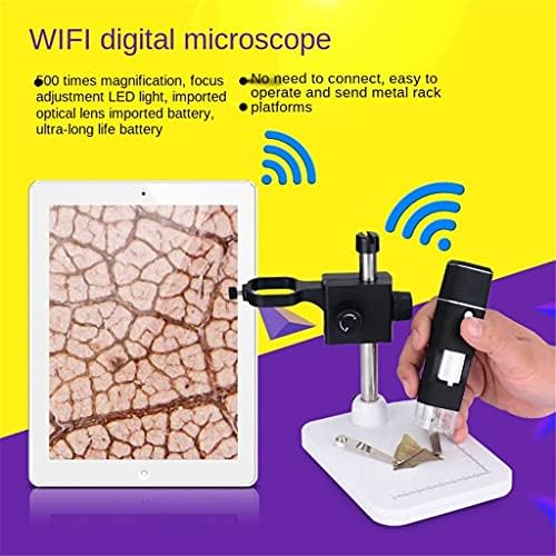 Fksdhdg Microscópio Handheld 1000X 1080p HD Digital para Microscope Mobile Phone Computer Repair com microscópio de suporte