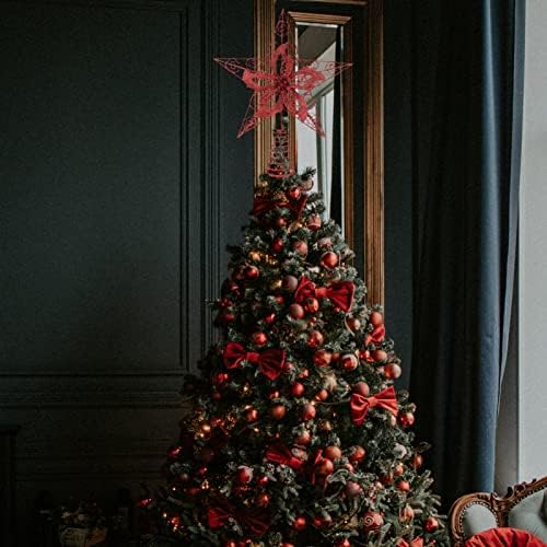 Toddmomy Led Decor Led Christmas Star Topper Ornament