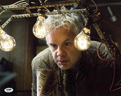Tim Robbins War of the Worlds assinou autêntico 11x14 foto psa/dna #h86051