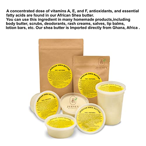 Manteiga de karité africana amarela crua - pura - cremoso macio não refinado. DIY Manteiga corporal, cabelo e tratamento