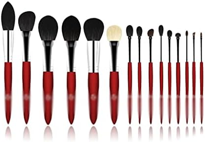 LXXSH PROFISSIONAL Conjuntos e kits 15Pieces pincel Nylon Hair makeup Brush Brush Brush Tools Kit